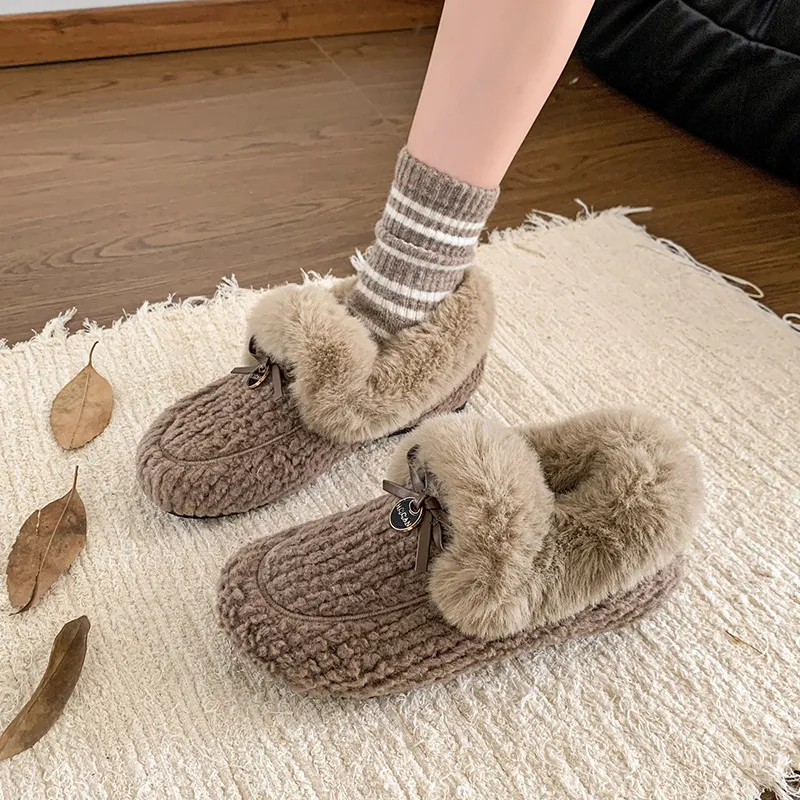 Fashionable Warming Cotton Shoes-4