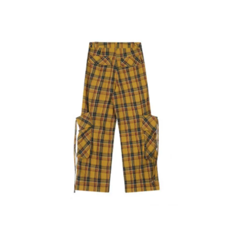 Retro Loose Cotton Casual Pants Women-3