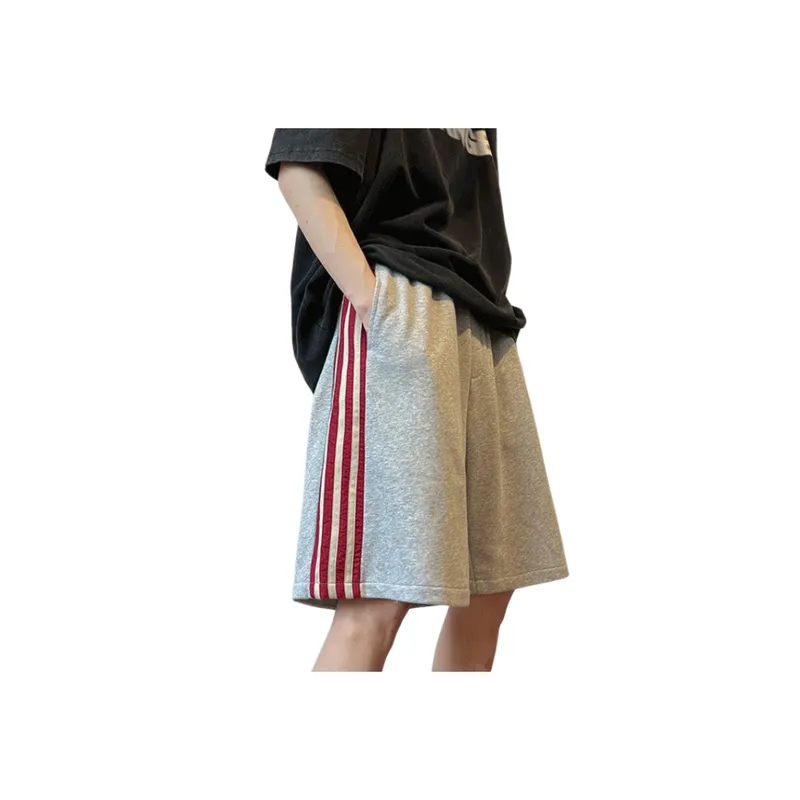 Casual Striped Sports Shorts-1