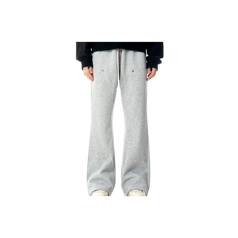 Retro Casual Pants Loose Knit Sweatpants-1