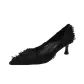 Black 5.5 Heel Height