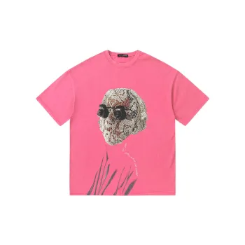 Retro Washed 100% Cotton T Shirt