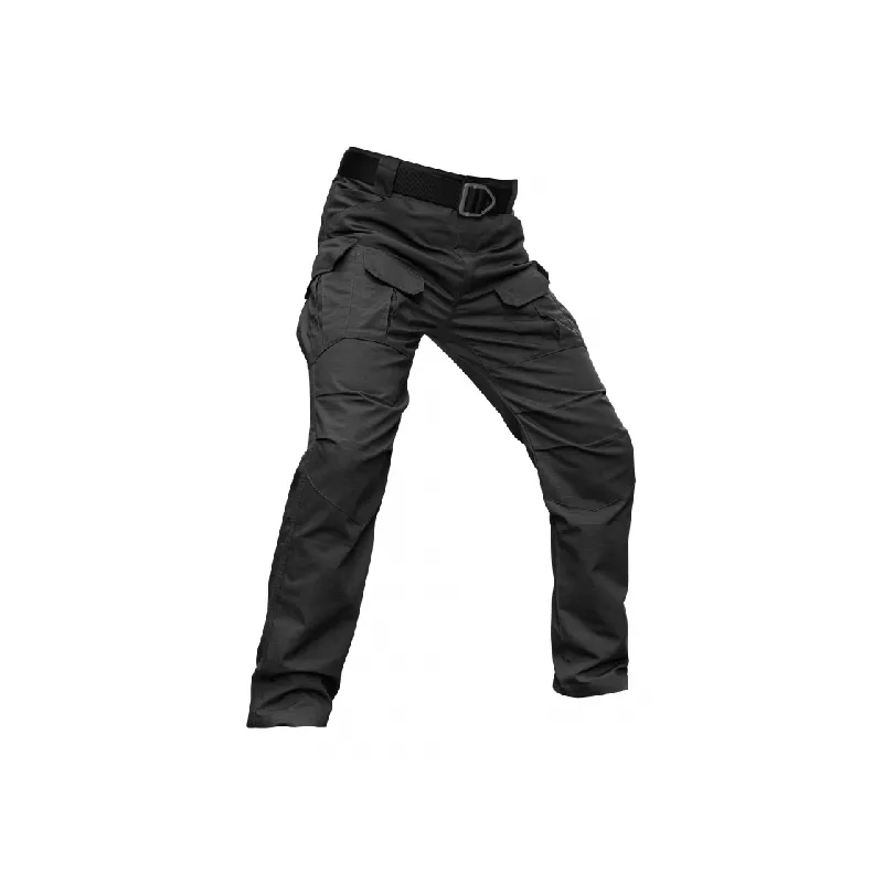 Simple Funky Cotton Polyester Blend Cargo Pants-3