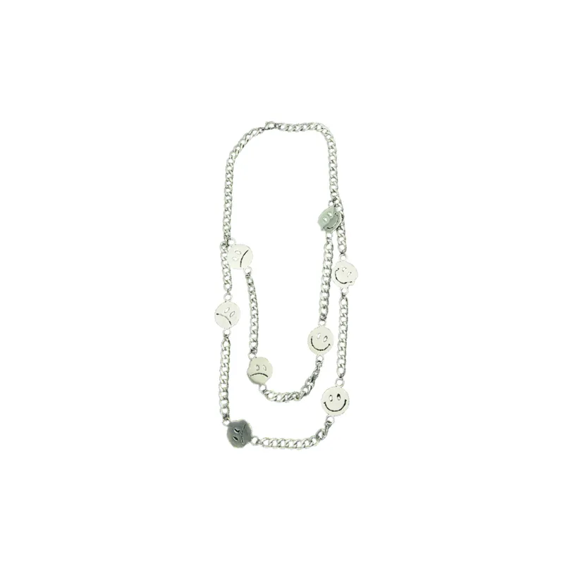 Smiley Cuban Necklace-0