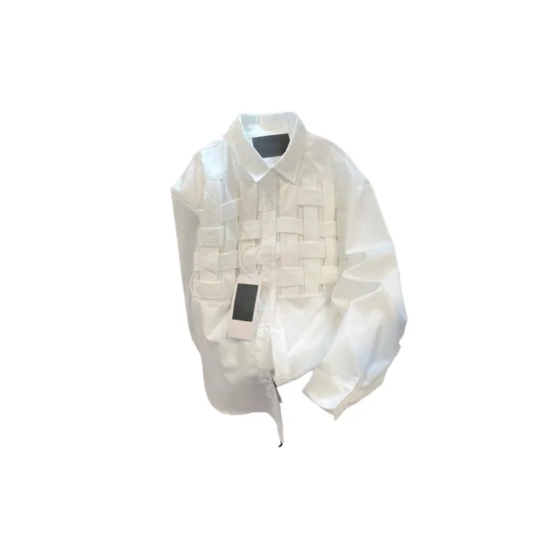 Ruffian Long Sleeve Vintage Stitching Shirt swag OOTD-0