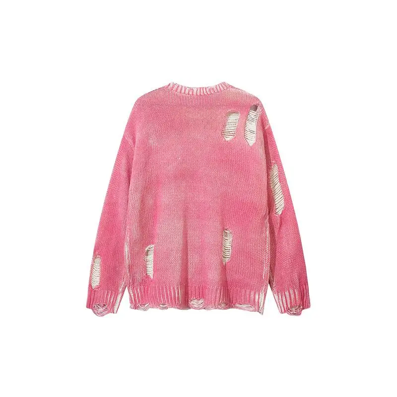 Ripped Loose Sweater-1