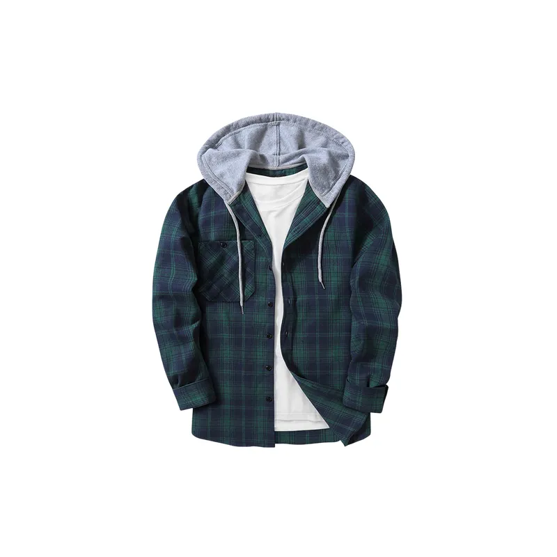 Casual Fashionable Cotton Blended Fabric Shirt-0