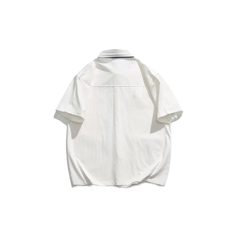 Couple Short Sleeved Shirt-3