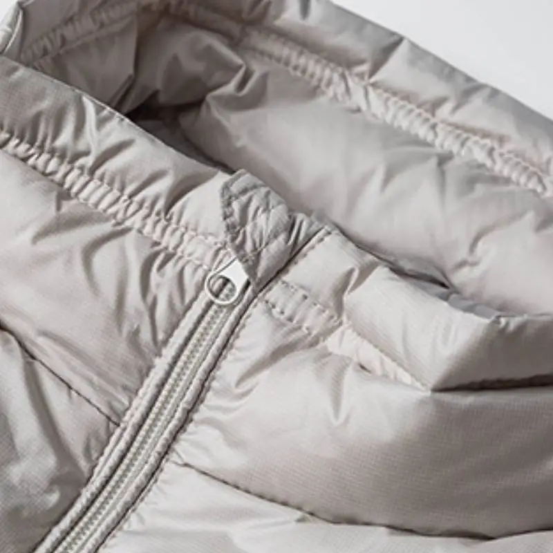Fashionable Loose Blended Synthetic Fabrics Quilted Jacket-4