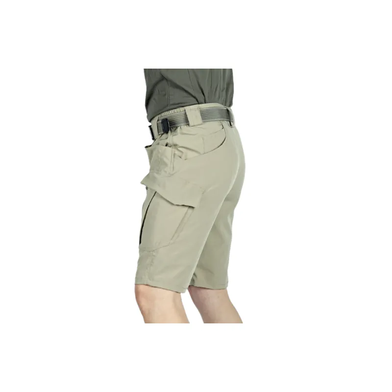 Funky Loose Elastic Quick Drying Fabric Casual Shorts-4