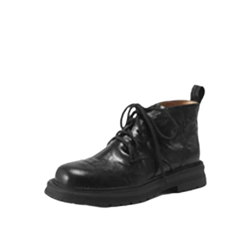 Casual Retro Ankle Boots-0