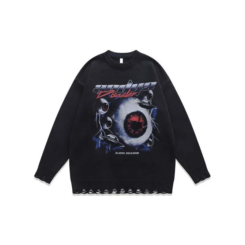 Retro Crewneck Sweater-0