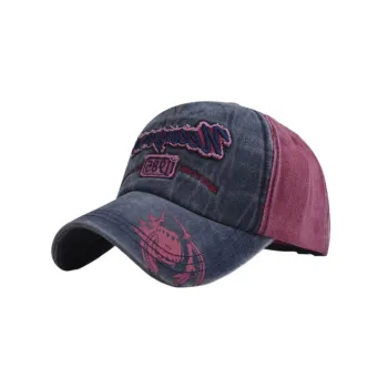 Denim Breathable Peaked Cap