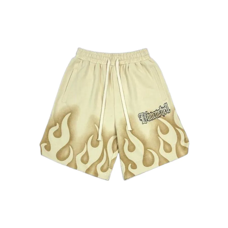 Loose Sporty Cotton Casual Shorts Unisex-2