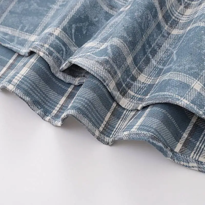 Retro Loose 100% Cotton Shirt Unisex-3