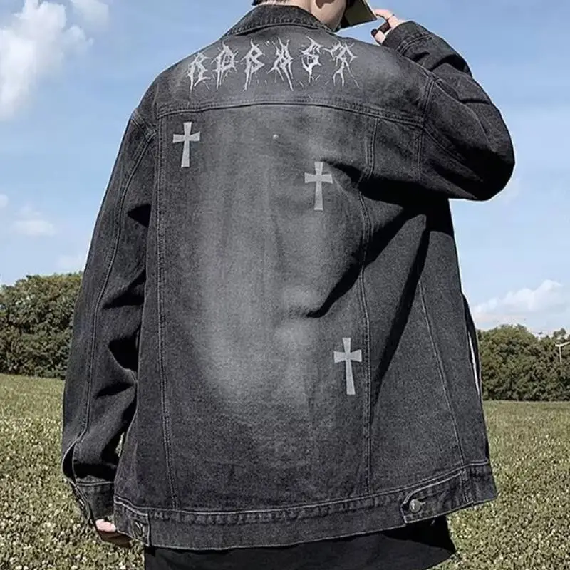 Retro Loose Denim Jacket-9