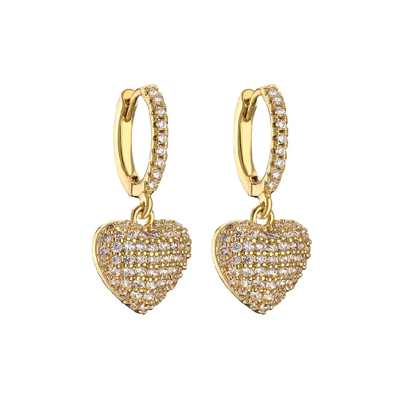 Fashionable Heart Earring-4