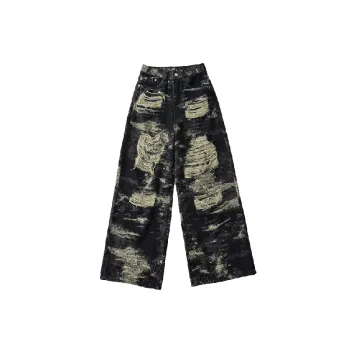 Loose Style Ripped Jeans