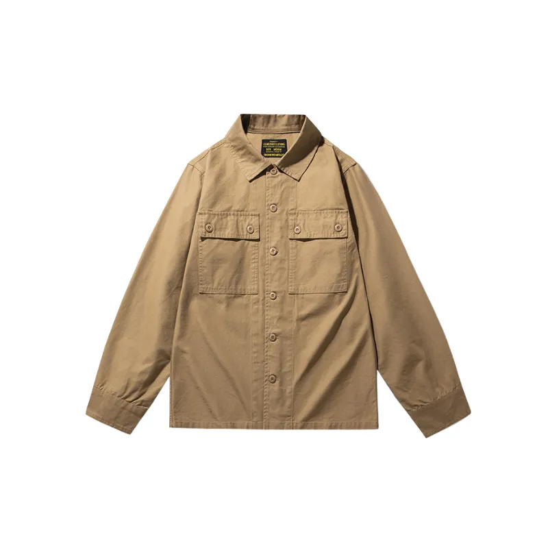 Casual Loose 100% Cotton Jacket-8