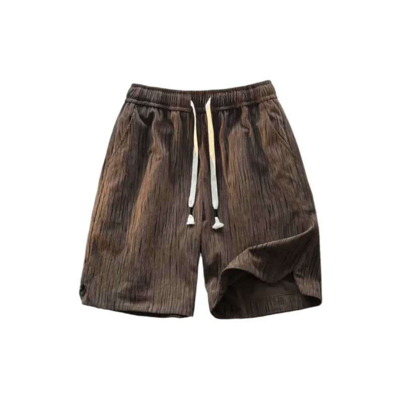 Fashion Loose Blended Synthetic Fabrics Casual Shorts-1