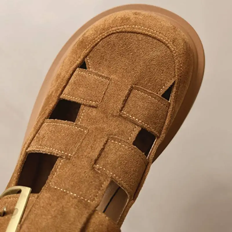 Casual Breathable Roman Sandals-3