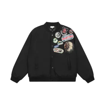 Retro Heavy Tape Design Sense Thickened Jacket