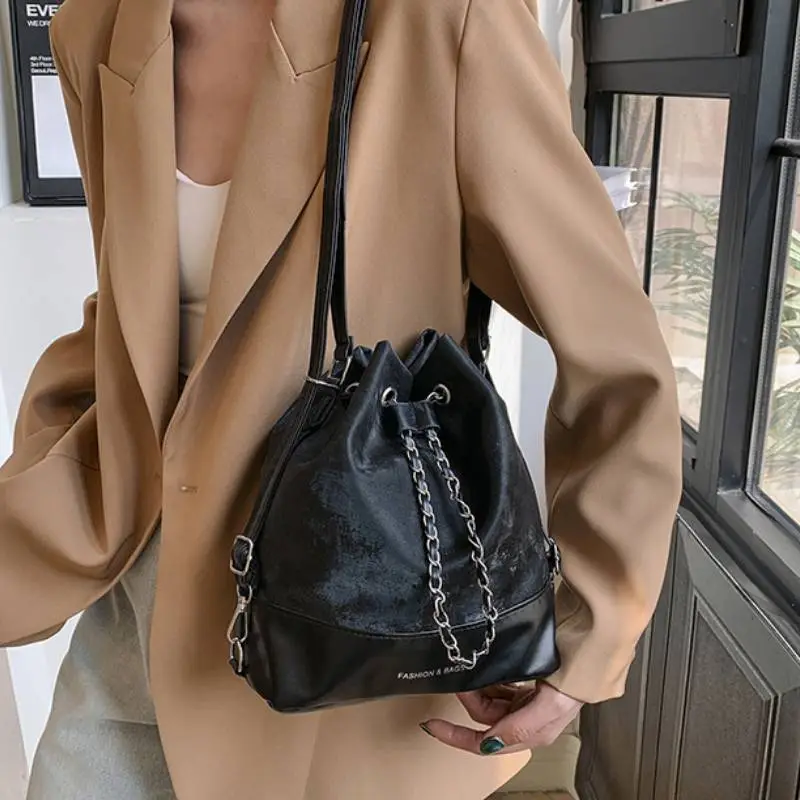 Chain Fashionable Backpack-12