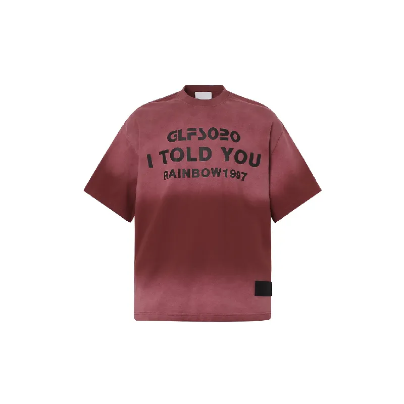 Retro Print 100% Cotton T Shirt-2
