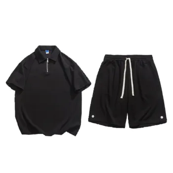 Casual Versatile Comfortable Style Polo Suit