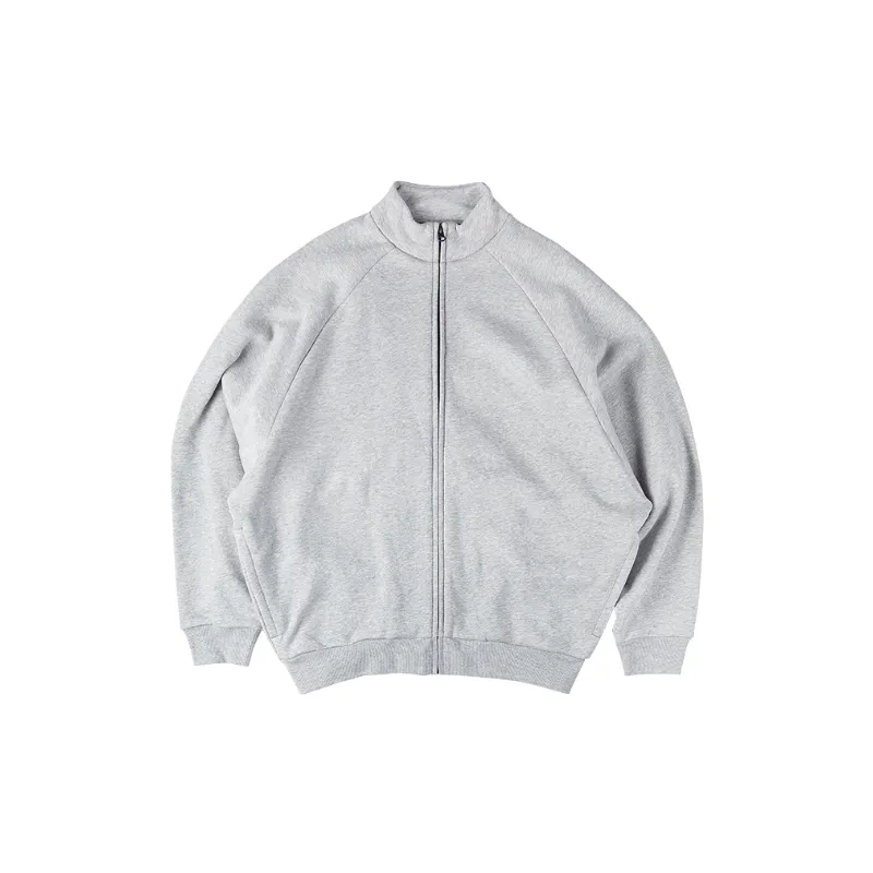 Zipper Raglan Sleeve Jacket-2