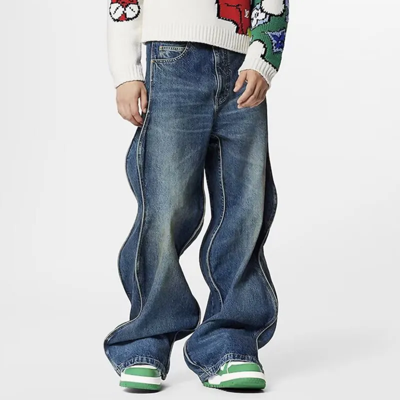 Hip Hop Distress Jeans-2