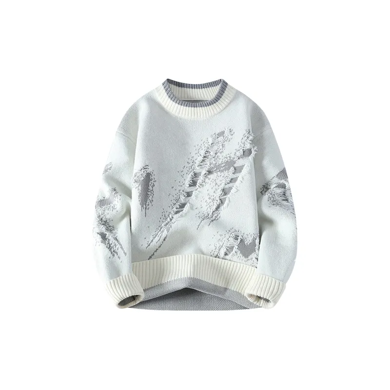 Trendy Simple Loose Sweater-1