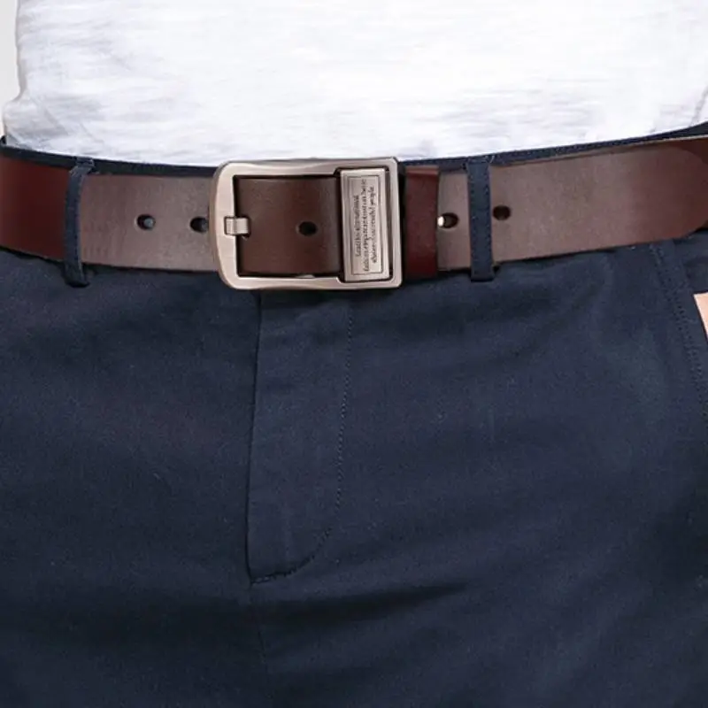 Business Casual Leather Belt Man-1