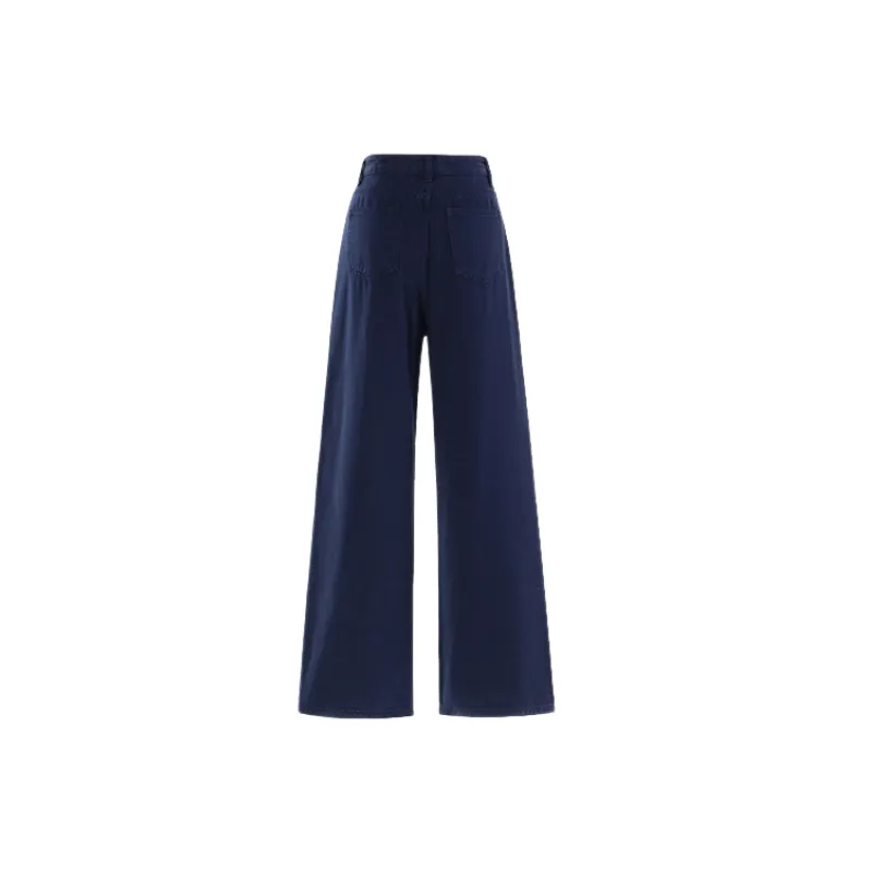 Casual Washed Jeans Women-1