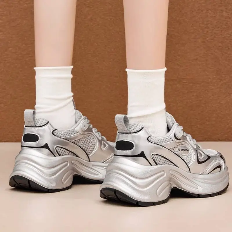 Sports Breathable Chunky Sneakers-2