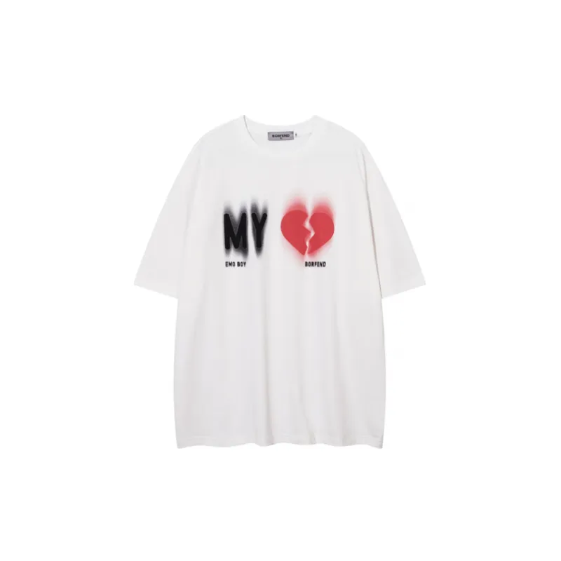 Printed Tide Short Sleeve T shirt-0