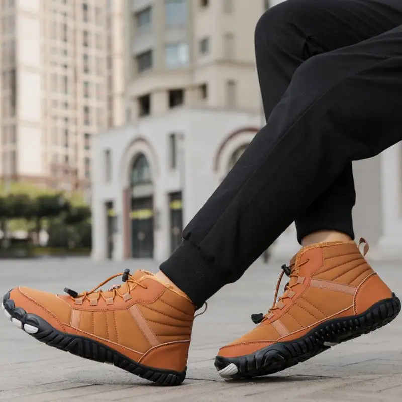 Warming Waterproof Hiking Shoes-7