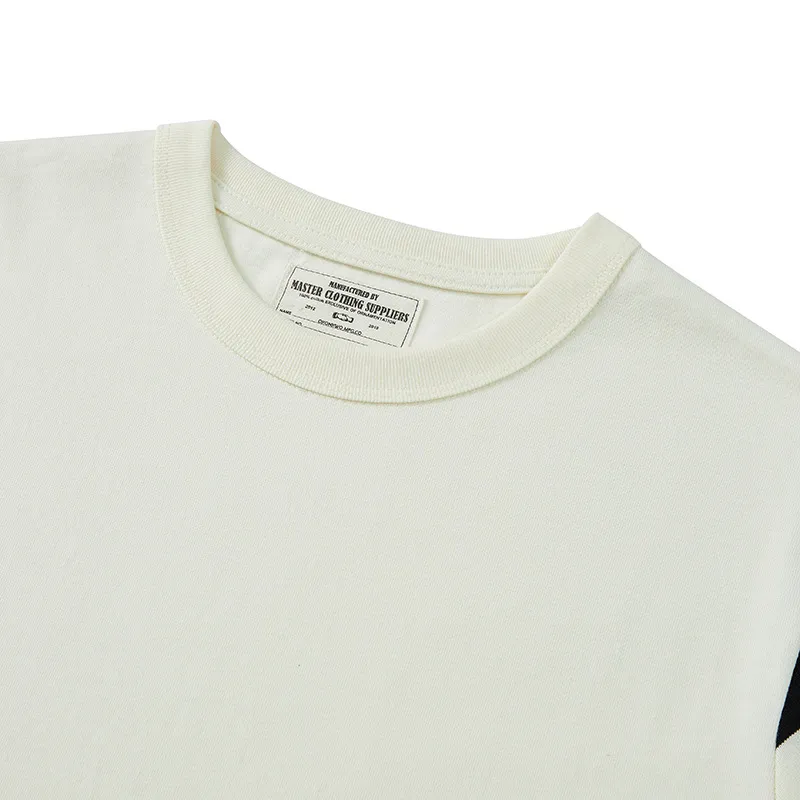 Casual Striped Cotton T Shirt-3
