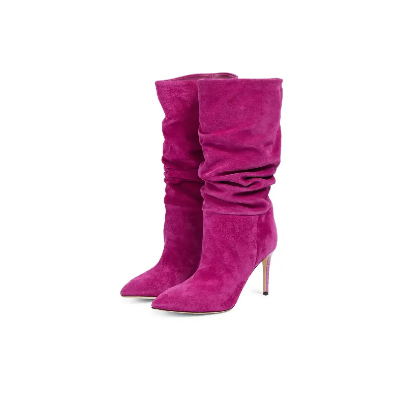 Fashionable Funky Mid Calf Boots-0