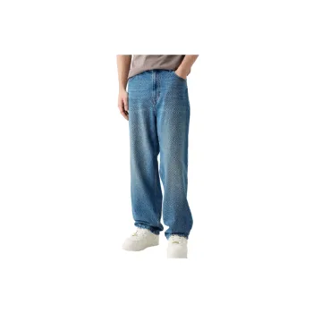 Simple Straight Leg Jeans Unisex