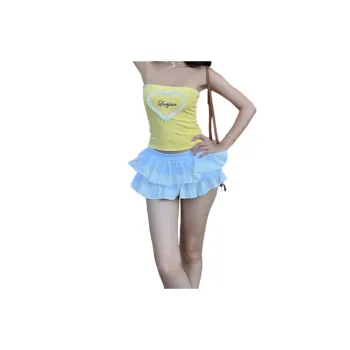 Fashionable Letter Print Vest Women
