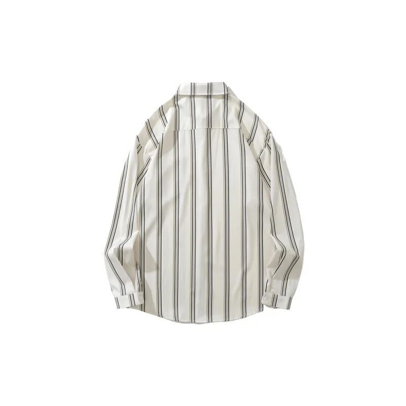 Loose Retro Cotton Shirt-5