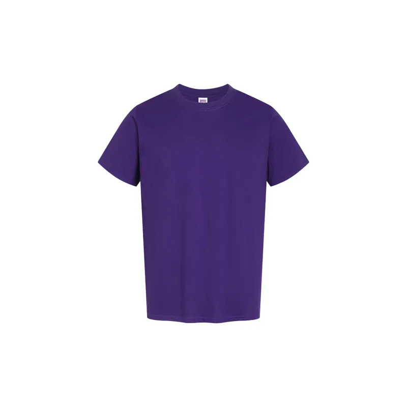Plain Simple Combed Cotton T Shirt-0
