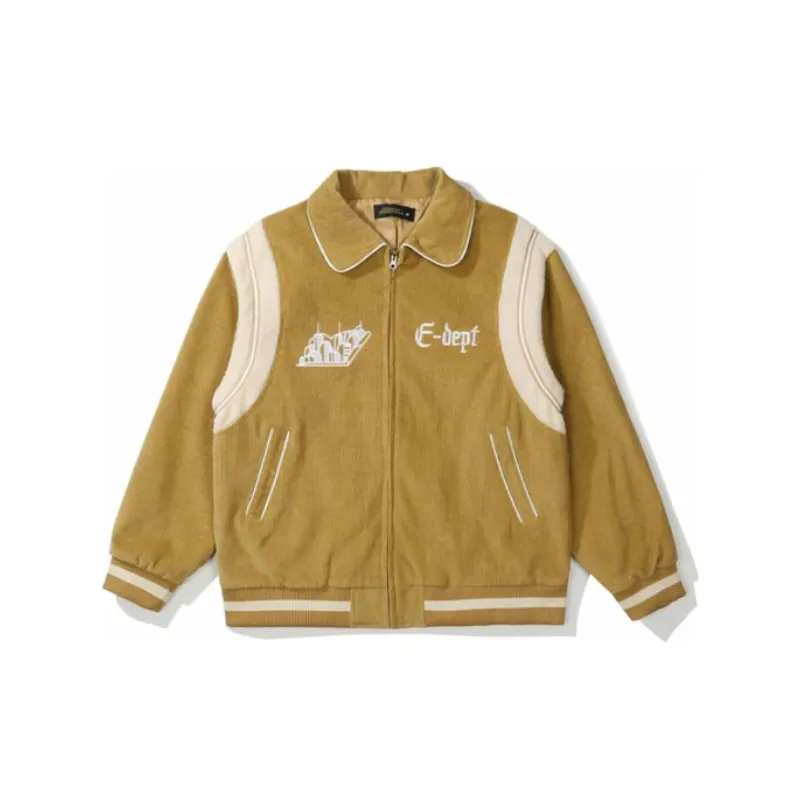 Stitching Corduroy Jacket