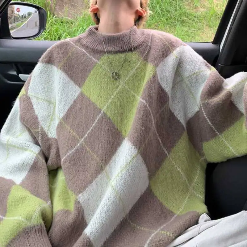 Retro Loose Sweater-1