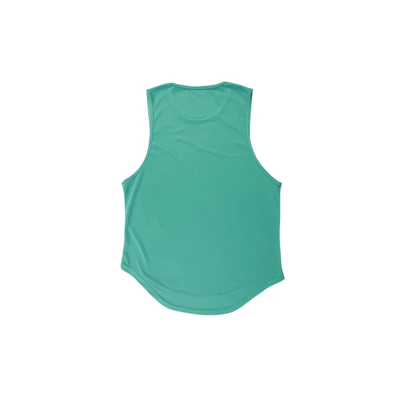 Sporty Simple Blended Synthetic Fabrics Vest-1