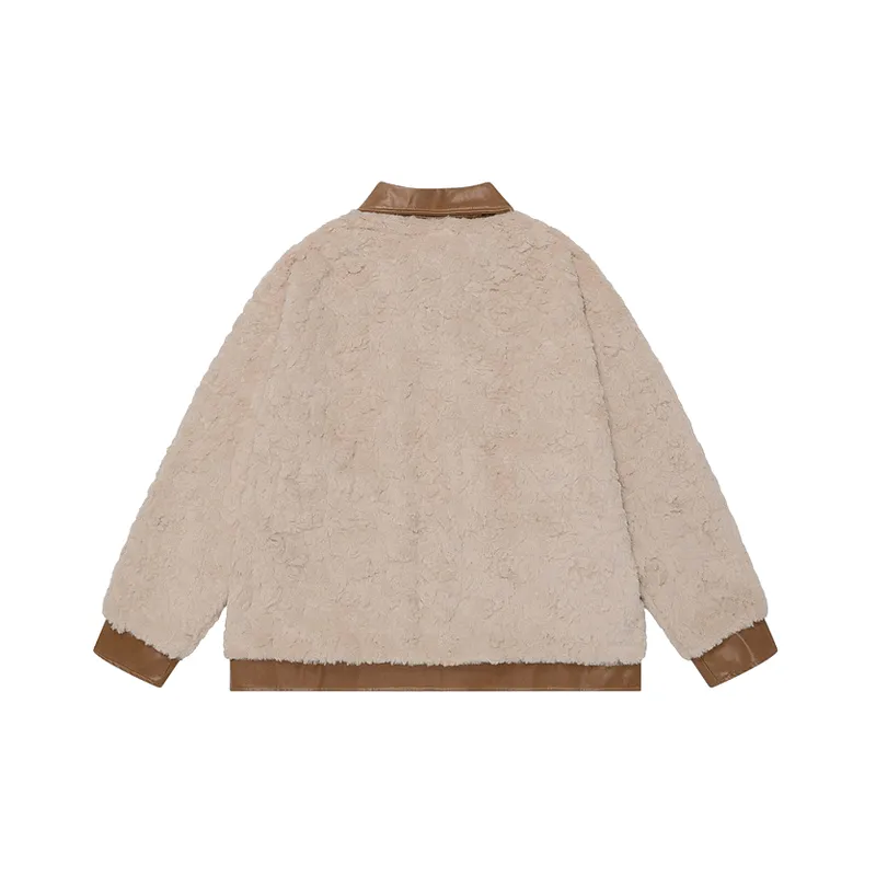 Retro Warming Loose Quilted Jacket Women-3