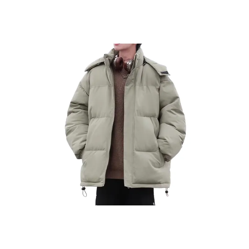 Casual Warming Blended Synthetic Fabrics Quilted Jacket-2
