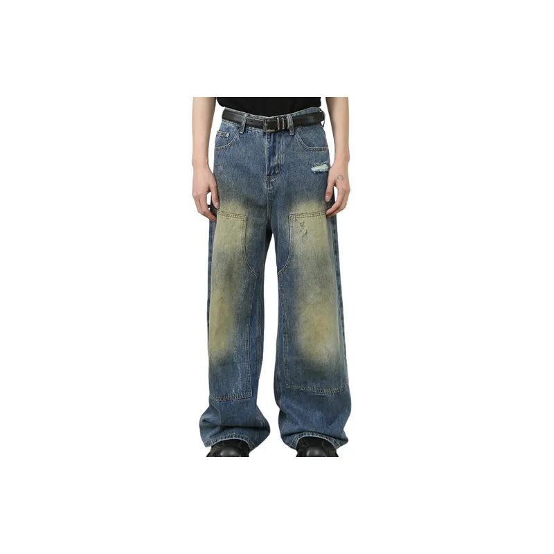 Loose Straight Leg Jeans-1