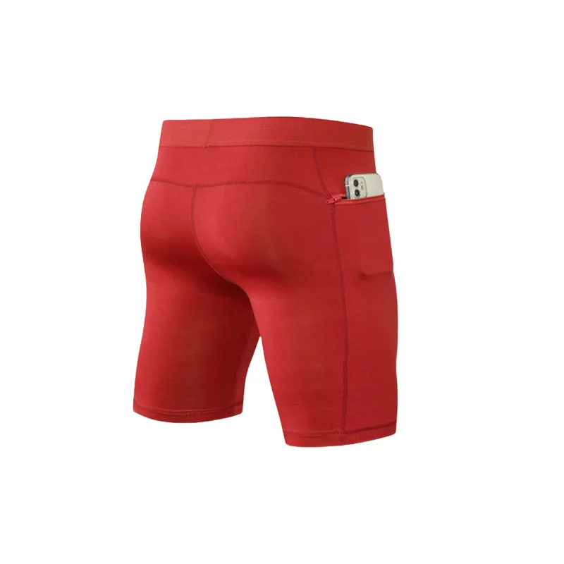 Simple Plain Polyester Sports Shorts-9